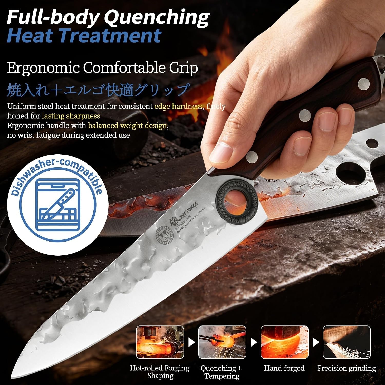 14c3n-nitrogen-reinforced-high-carbon-steel-kitchen-knife-set-hand-forged-anti-stick-blade-ultra-sharp-multipurpose-chef-cleaver-knives-pakkawood-handle-gift-box-14c3n-high-carbon-steel-material-ergonomic-pakkawood-handle-full-tang-natural-acacia-wood-cutting-board-included