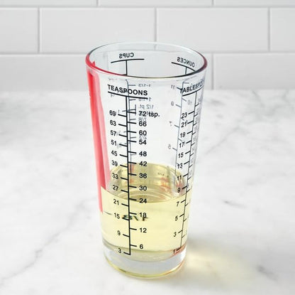 King Arthur Baking Company Mix N Measure Glass, Heavyweight Glass, Multi-Purpose Liquid and Dry Measuring Cup2