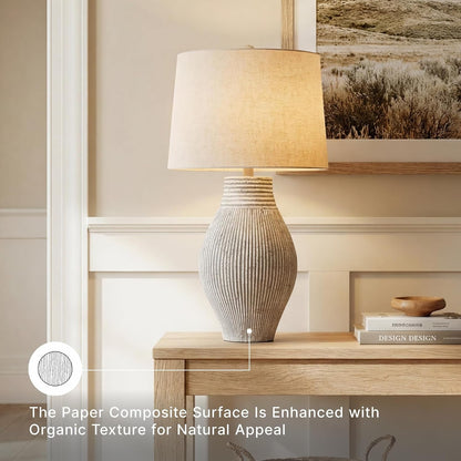 Signature Design by Ashley Layal 29" Table Lamp, Living Room, Beige4