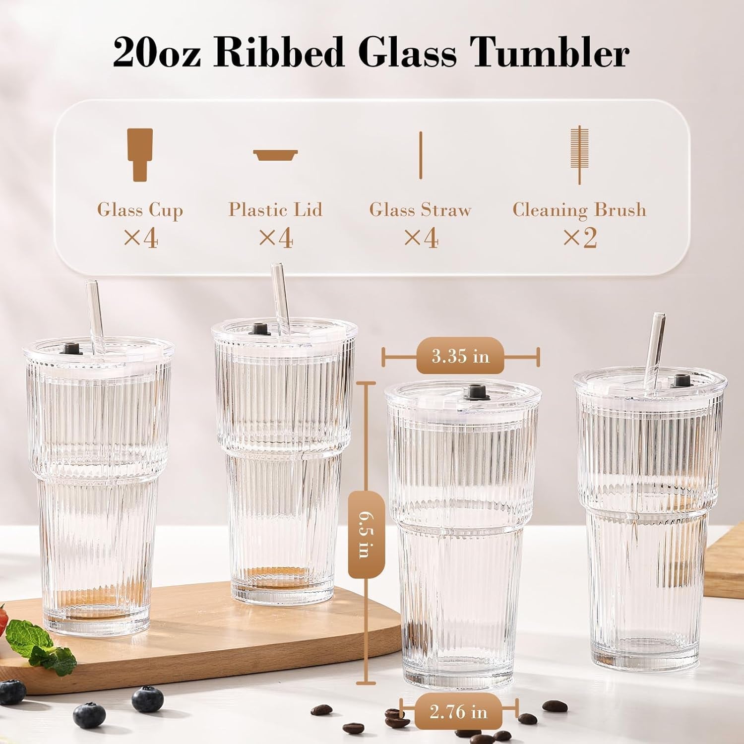 20oz-iced-coffee-cups-with-lids-ribbed-glass-cups-with-lids-and-straws-thick-reusable-glass-leak-resistant-lids-fits-most-car-cup-holders-for-iced-coffee-tea-smoothies-and-cold-drinks