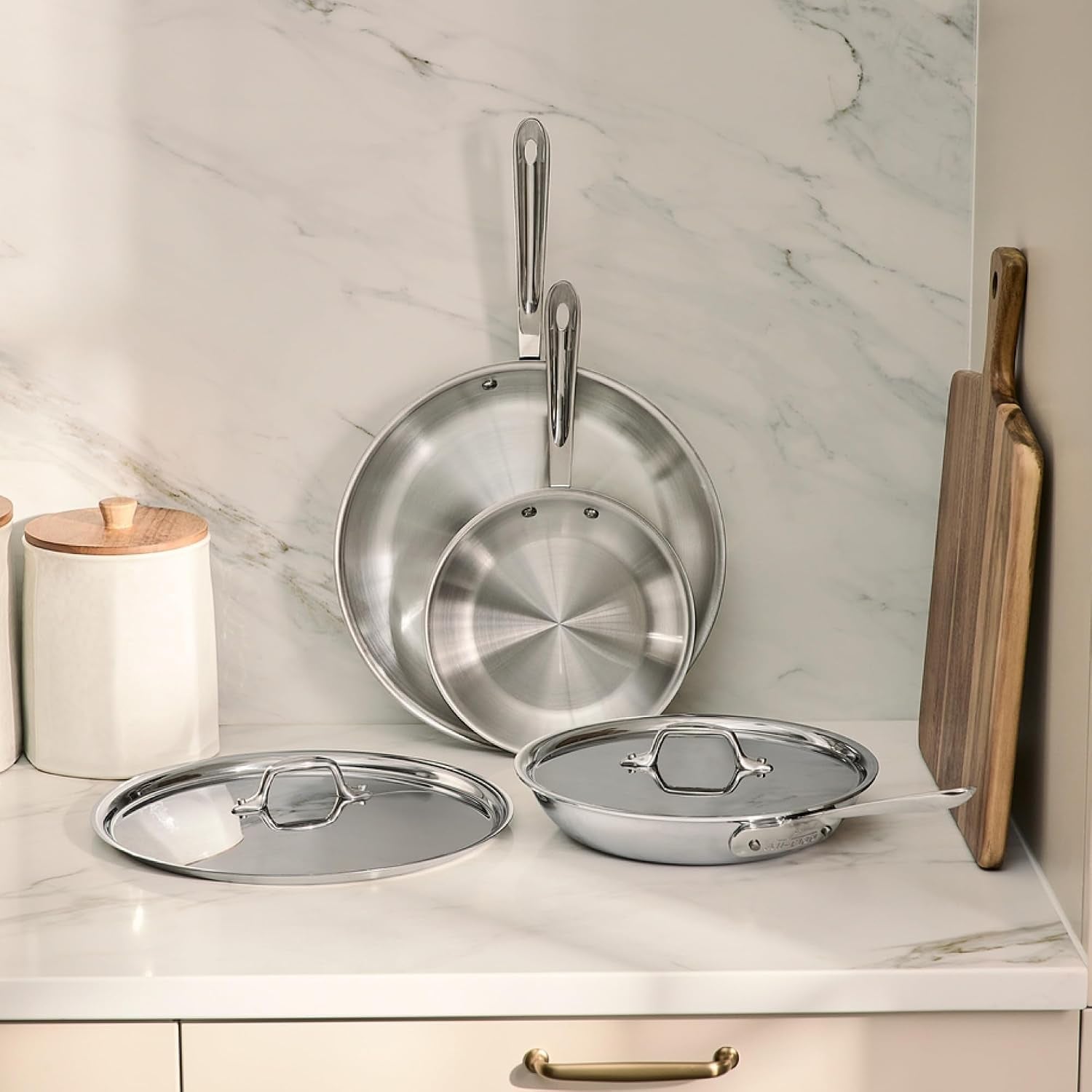 all-clad-d3®-stainless-steel-5-piece-frypan-set-made-in-usa-includes-8-10-and-12-frying-pans-with-lid-professional-grade-oven-safe-induction-compatible