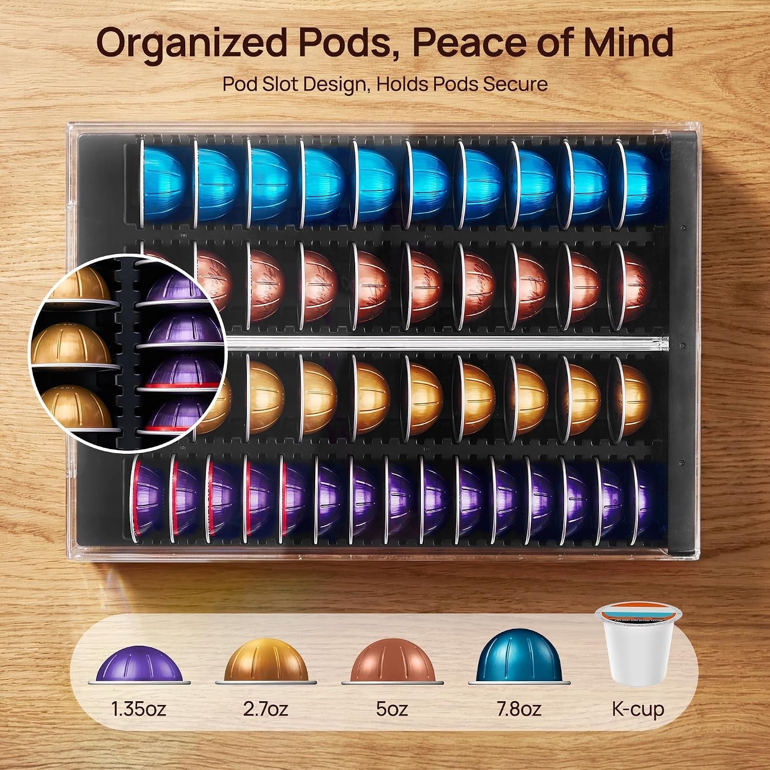 coffee-pod-drawer-organizer-for-nespresso-vertuo-pods-holds-40-large-or-60-small-capsules-clear-acrylic-design-visible-pod-inventory-durable-anti-slip-drawer