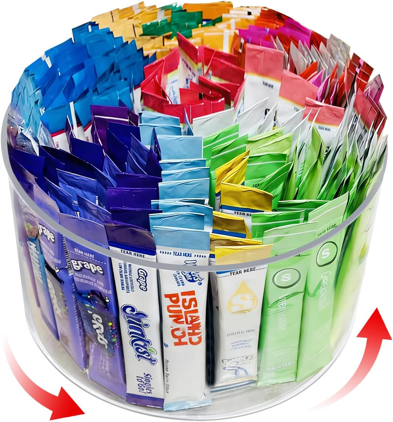 drink-packet-organizer-for-powdered-drink-mix-powder-packet-water-packet-water-flavor-packet-lazy-susan-360-turntable-organizer-for-drink-mix-necessities