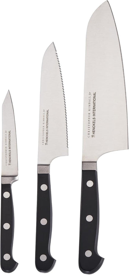 HENCKELS Classic Razor-Sharp Christopher Kimball Edition 3-Pc Starter Set, German Engineered Informed by 100+ Years of Mastery1