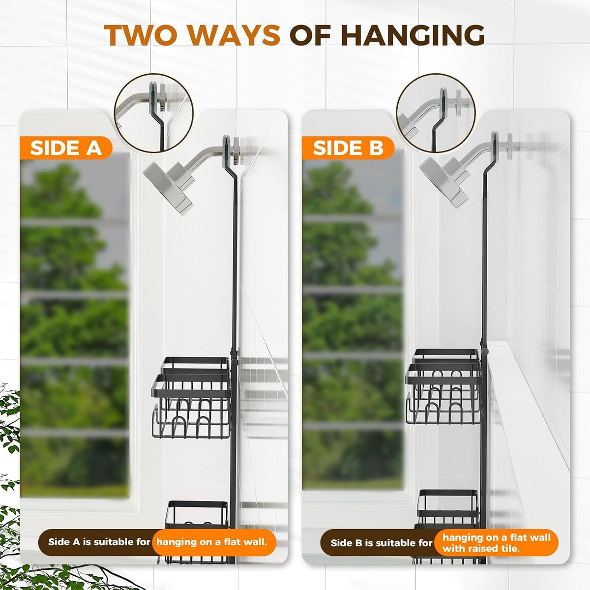 split-shower-caddy-hanging-for-handheld-showerheads-black