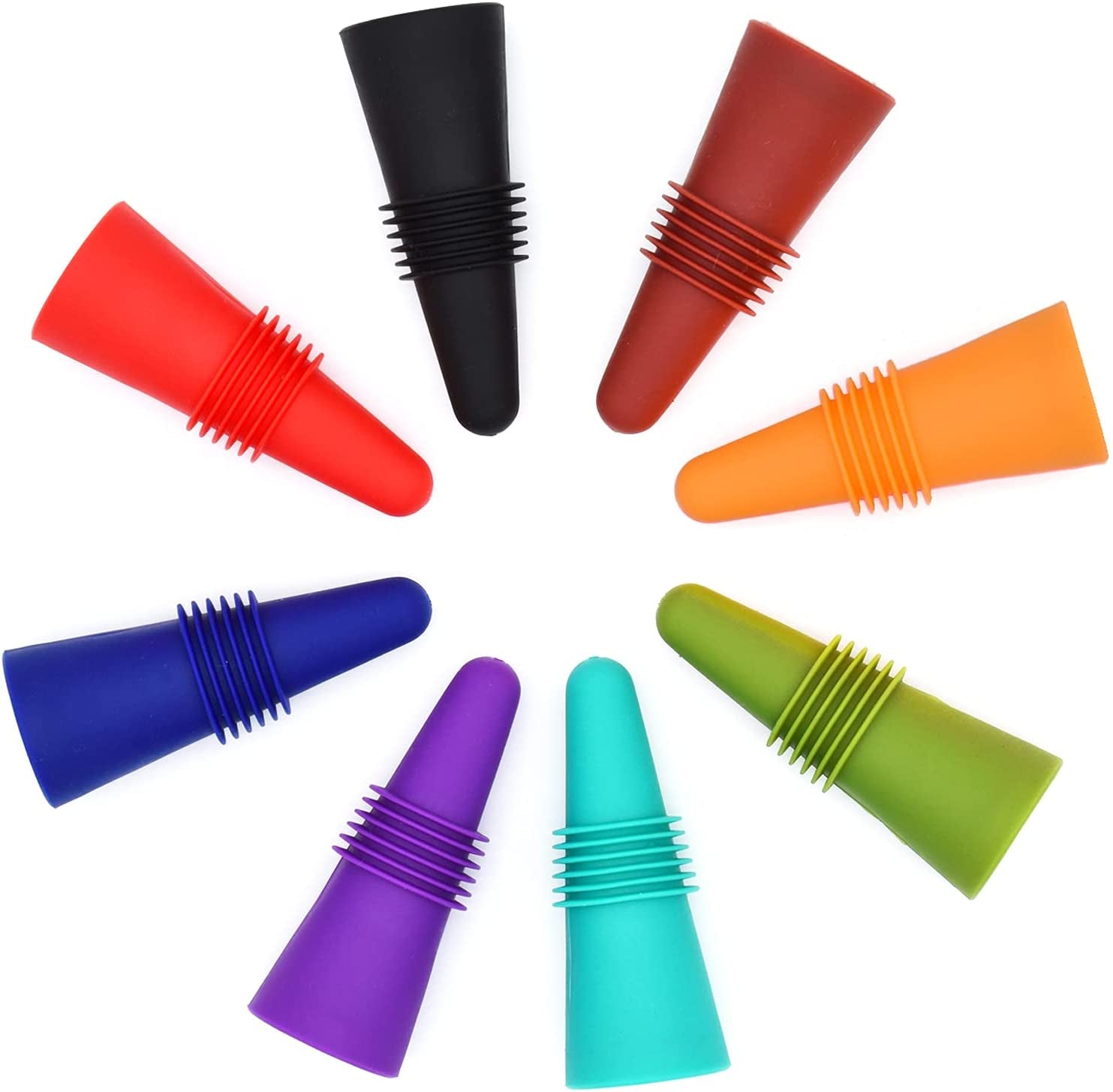 wine-stoppers-beverage-bottle-sealer-soft-silicone-wine-bottle-stoppers-corks-with-grip-top-for-keeping-wine-champagne-fresh-8-pack