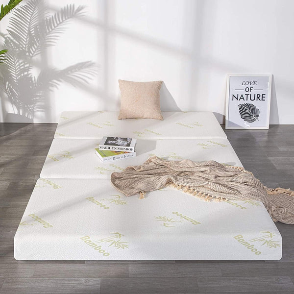 Twin Folding Mattress, 6 Inch Trifold Memory Foam Mattress2