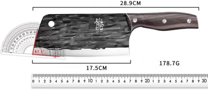 Meat Cleaver,Cleaver Knife Stainless Steel Slicing Knife for Women Forged Chef'S Knife Meat Cutting Knife Kitchen Sharp Knives, LAMAJIGA58442
