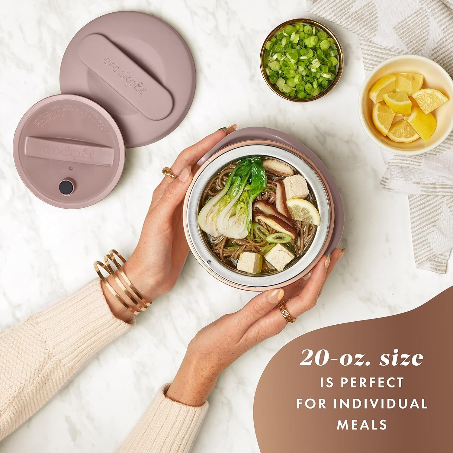 crock-pot-20-ounce-electric-lunch-box-portable-food-warmer-blush-pink-perfect-for-travel-car-on-the-go-spill-free-dishwasher-safe-pack-of-4