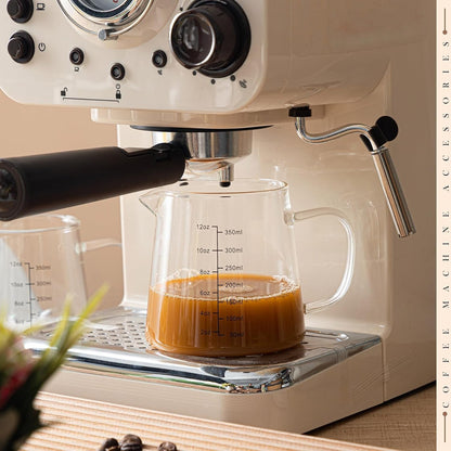 2 Pack 12Oz Glass Espresso Measuring Cup for Milk Frothing7