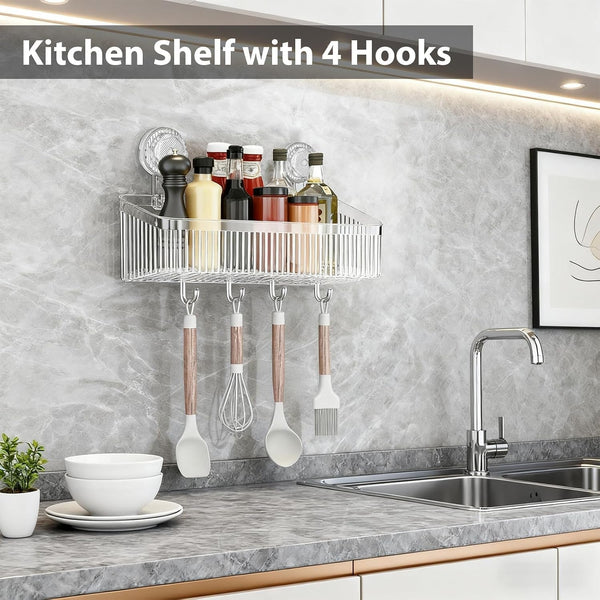 3 Pack Suction Cup Shower Caddy Not Suitable for Wet Wall8