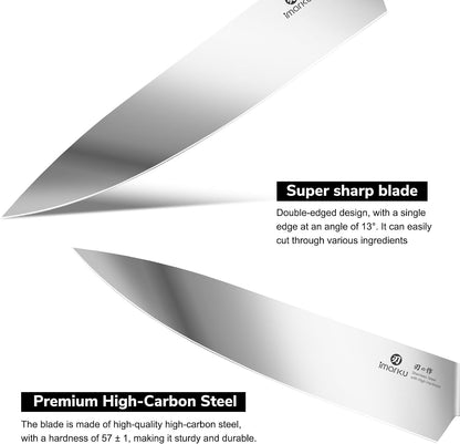 Chef Knife 8 Inch, Ultra Sharp Kitchen Knife with Ergonomic Handle4