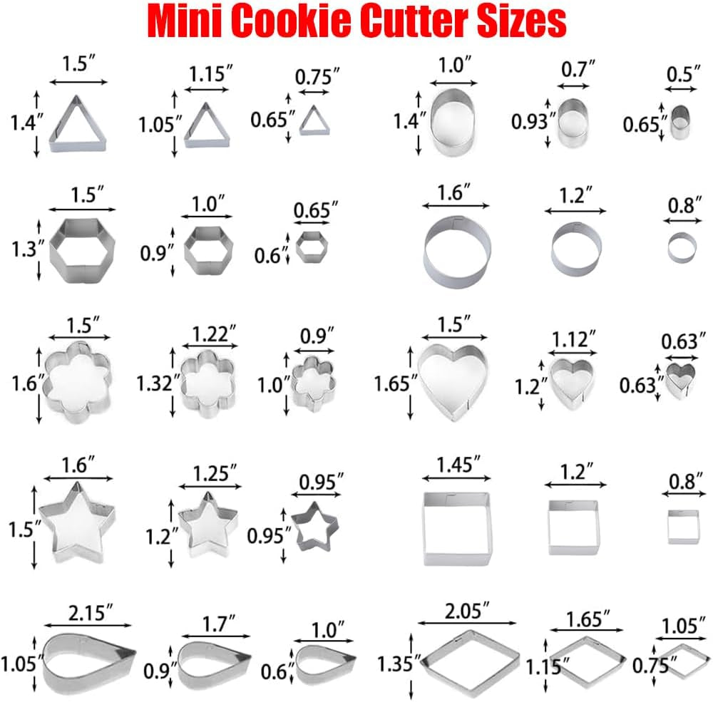 30pcs-mini-cookie-cutter-set-with-box-3-sizes-per-shape-stainless-steel-tiny-polymer-clay-cutters-small-geometric-biscuit-mold-set-safe-for-kids