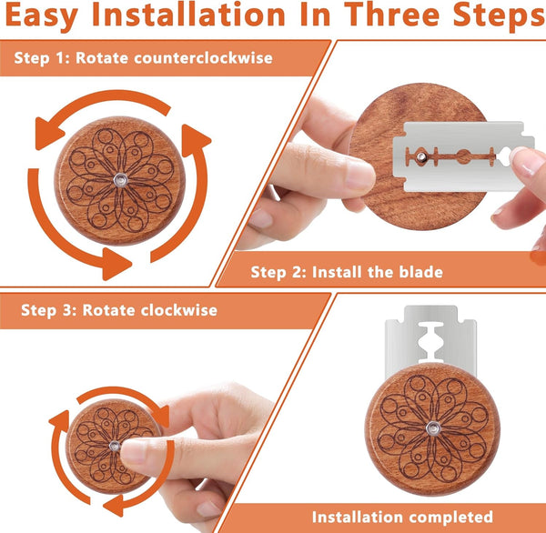 UFO Bread Lame Cutter for Sourdough Bread Scorer Tool,Circle7