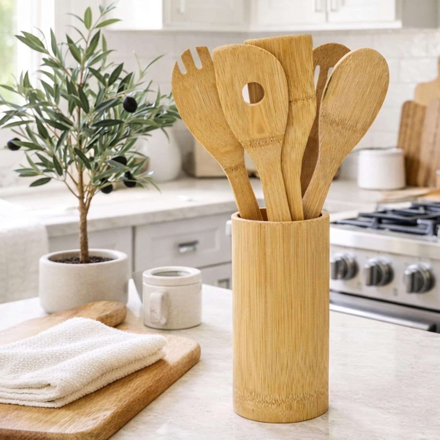 6pc-bamboo-wooden-cooking-utensil-set-with-holder-nonstick-safe-kitchen-tools-dishwasher-safe