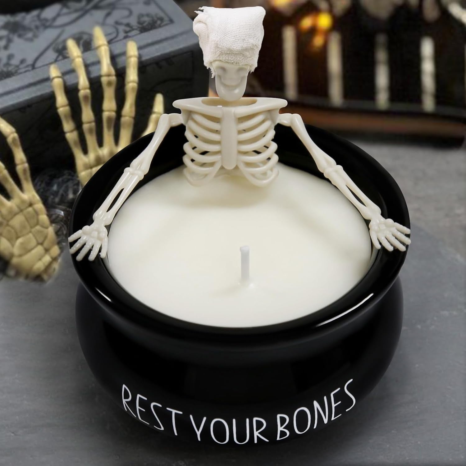halloween-decorations-indoor-cute-skeleton-candles-decor
