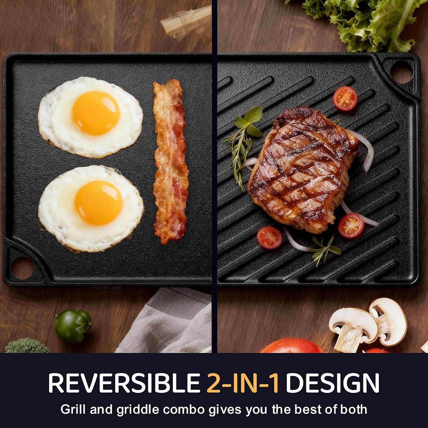 reversible-grill-griddle-16-7x9-5-pre-seasoned-cast-iron-griddle-pan-double-burner-cookware-rectangular-stovetop-griddle-with-handles-flat-top-plate-for-oven-grill-campfire