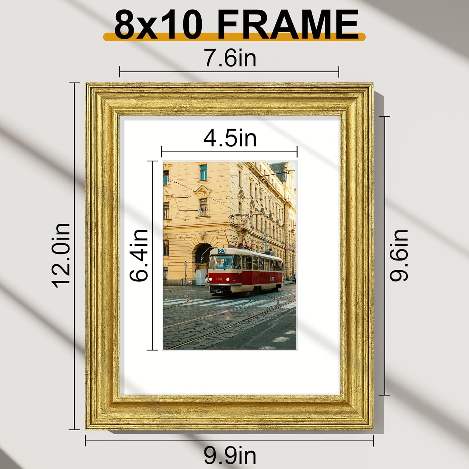 8x10-picture-frames-set-of-2-vintage-photo-frames-rustic-gold
