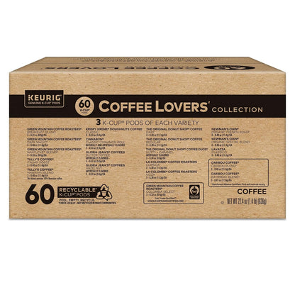 ® Coffee Lover'S Collection Variety Pack,  Single Serve K-Cup Pods, 60Ct11