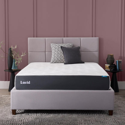® 10" Medium Gel Memory Foam Mattress – Bamboo Charcoal & Cooling Gel – Fiberglass Free – Bed in a Box – Certipur-Us® Certified – King Size1