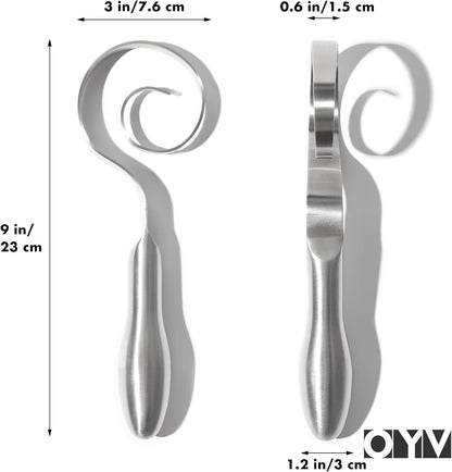 Seamless Dough Whisk, 18/10 Stainless Steel, 9-Inch Danish Dough Whisk | Bread Whisk for Sourdough, Cookies, Pizza and Pastry, Ergonomic Grip, Dishwasher Safe, Easy to Clean5