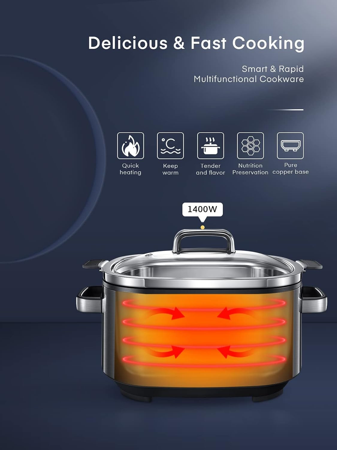 10-in-1-slow-cooker-6qt-stainless-steel-inner-pot-with-slow-cook-saute-steam-smart-timer-108-428-f-temperature-control-24h-delay-start