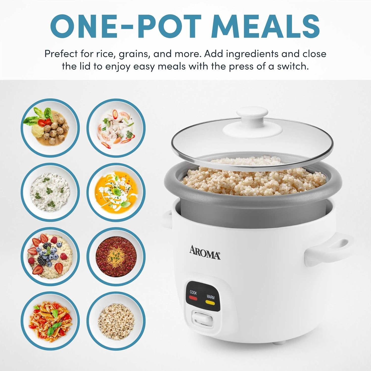 rice-cooker-3-cup-uncooked-6-cup-cooked-small-rice-cooker-oatmeal-cooker-soup-maker-auto-keep-warm-1-5-qt-white-arc-393ng