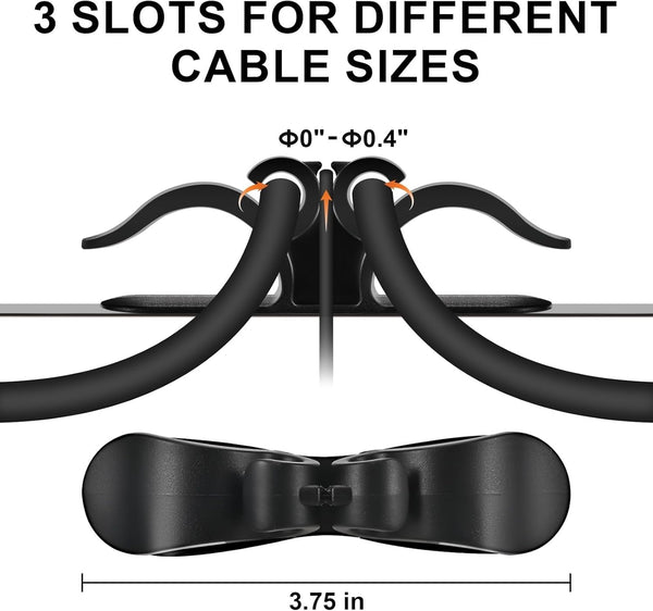 8PCS Cord Organizer for Appliances,Upgraded Appliance Cord Wrap | Appliance Cord Organizer Cord Kipper Cord Holder for Appliances Stick on Pressure Cooker, Coffee Maker, Air Fryer,Mixer2