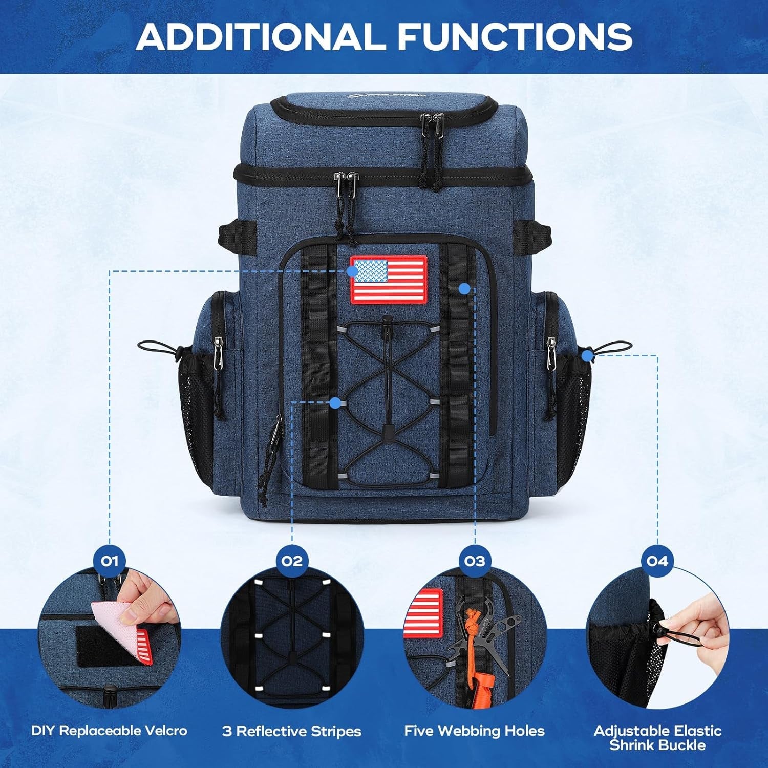 35-50-can-insulated-backpack-cooler-leakproof-soft-lunch-ice-bag-keeps-food-cold-for-16h-peva-liner-durable-nylon-ergonomic-padding-perfect-for-men-women-camping-beach-hiking-travel