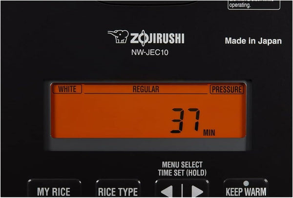 Zojirushi NW-JEC10BA Pressure Induction Heating (IH) Rice Cooker & Warmer, 5.5-Cup, Made in Japan5