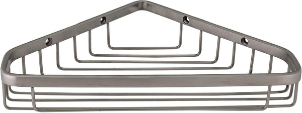 Millbridge Corner Shower Basket, 9", Stainless Steel2