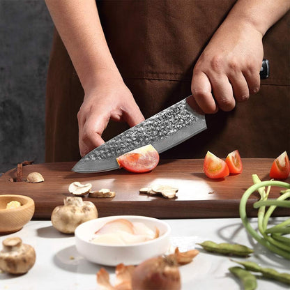 Damascus Chef Knife, 8-Inch Damascus Steel Chef'S Knife VG10 Forged Kitchen Knife High Carbon 67-Layer Hammered Damascus Cooking Knife, Meat Fruit Vegetable Gyuto Knife W/Ergonomic G10 Handle3