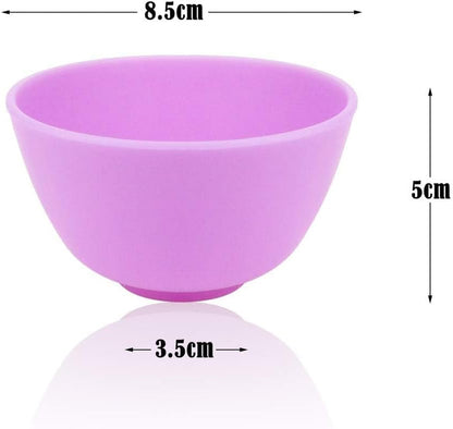 10 PCS Multi-Colorful Silicone Mixing, Prep, Serve, Condiment and Facial Mask Bowls for Skincare, DIY Craft, Resin, and Acrylic Painting3