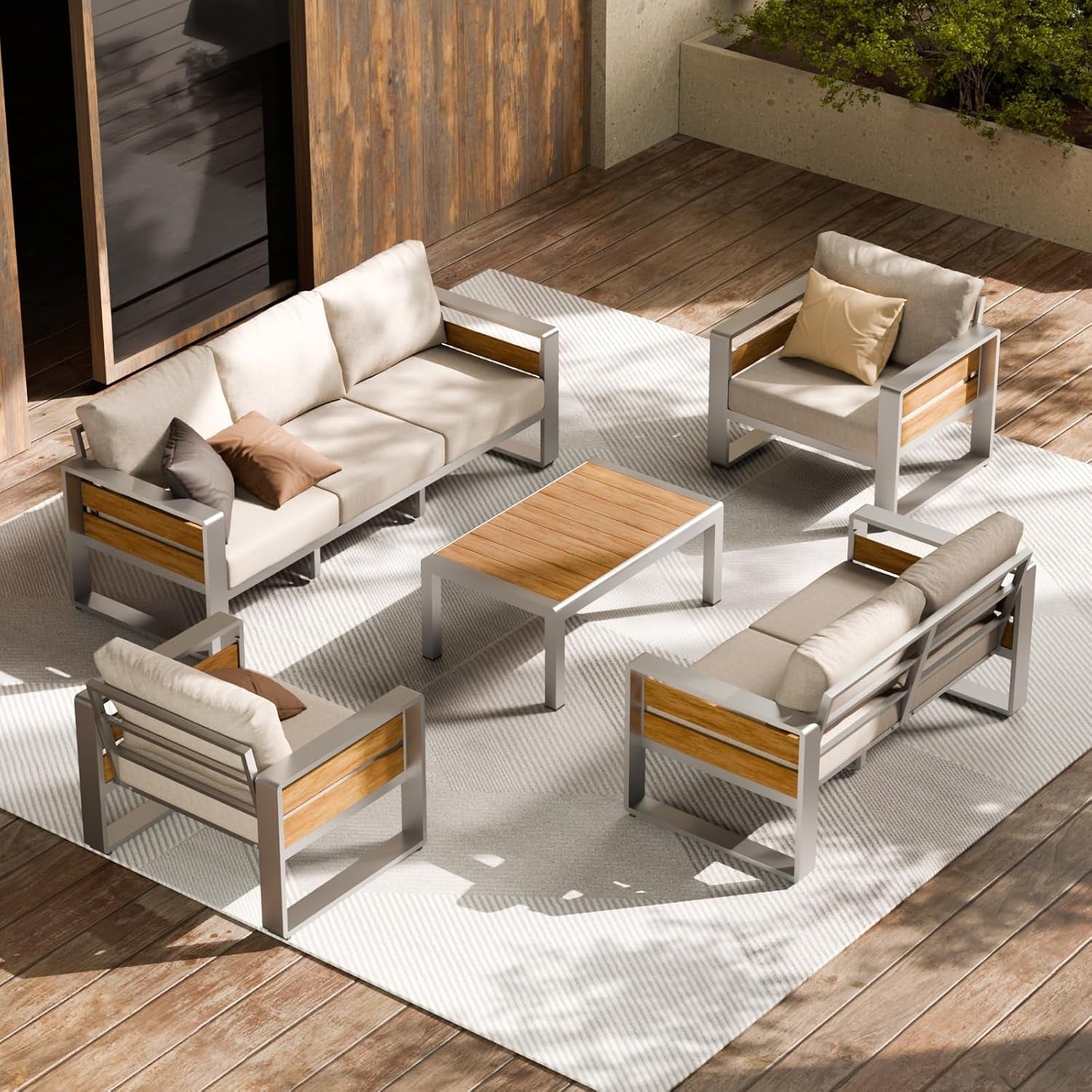 aluminum-outdoor-patio-furniture-outdoor-coffee-table-all-weather-metal-modern-outside-furniture-rectangle-patio-coffee-table-garden-backyard-porch-silver