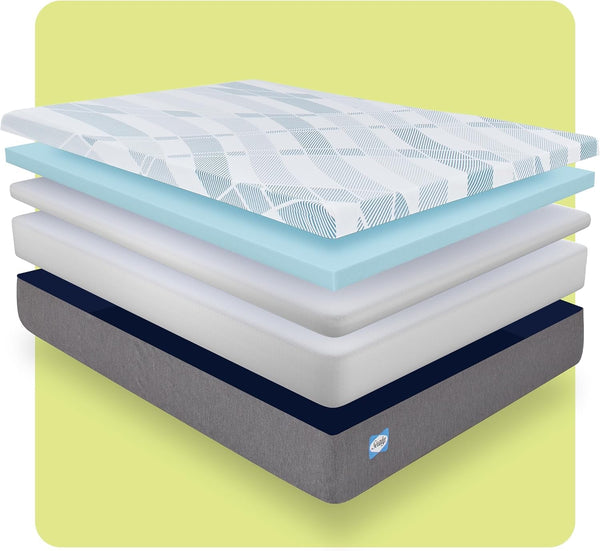 Dreamlife 12” Foam Mattress-In-A-Box, Queen, comfort Gel Memory Foam, support Transition Foam, Surface-Guard Technology14