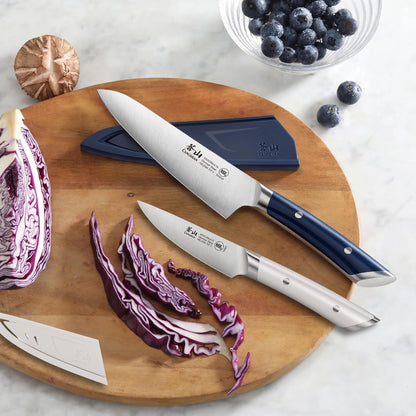 HELENA Series 2-Piece Starter Knife Set Forged German Steel, Navy & White, 5054462
