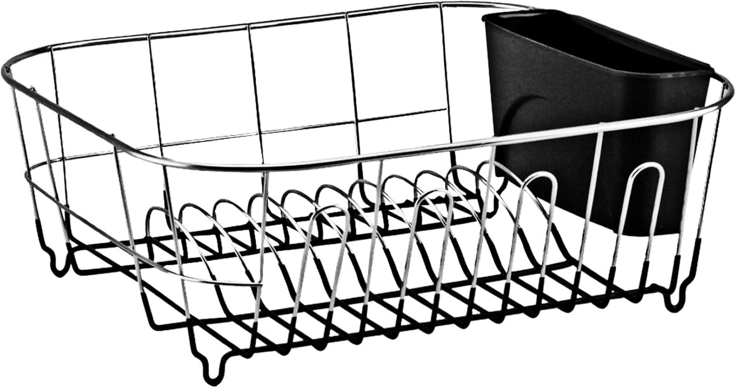 deluxe-chrome-plated-steel-small-dish-drainers-black