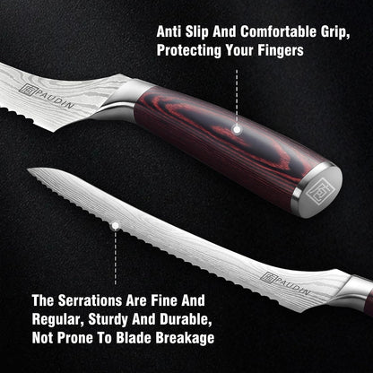 10 Inch Offset Sourdough Bread Knife for Homemade Bread - Gift Box7