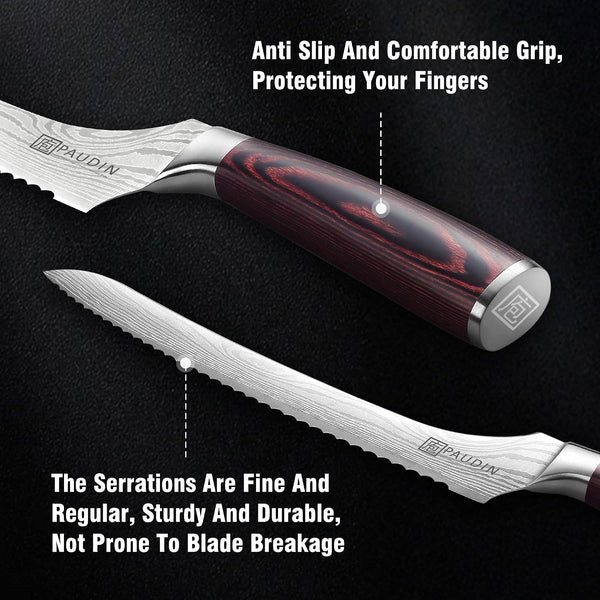 10 Inch Offset Sourdough Bread Knife for Homemade Bread - Gift Box7