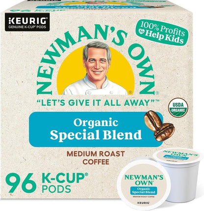 Newman'S Own Organics Special Blend Keurig Single-Serve K-Cup Pods, Medium Roast Coffee, 96 Count1