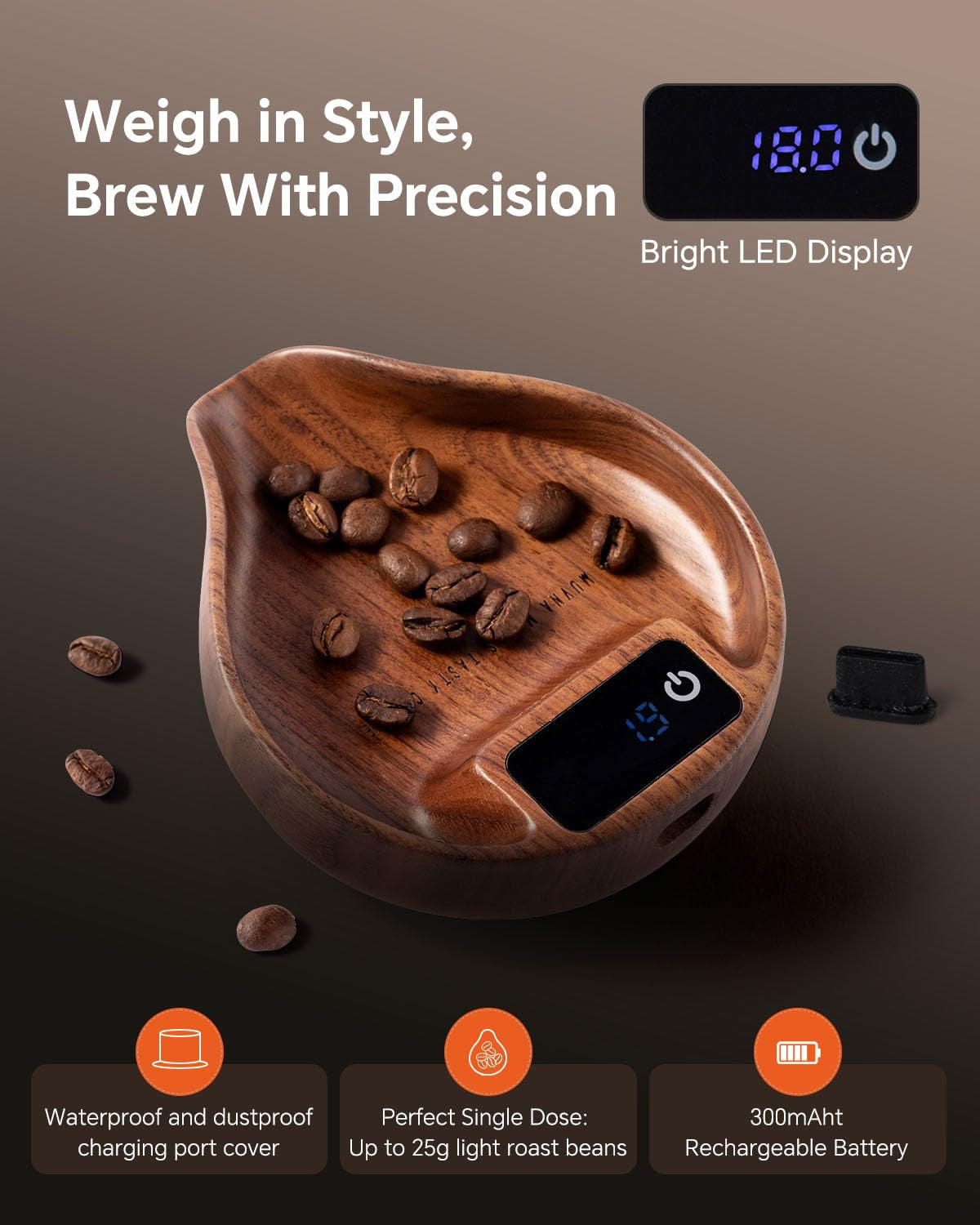 walnut-coffee-bean-scale-20g-0-1g-precision-with-spoon-small-easy-measuring-dosing-led-display-for-kitchen-weighing-espresso-tea-coffee-lover-gifts