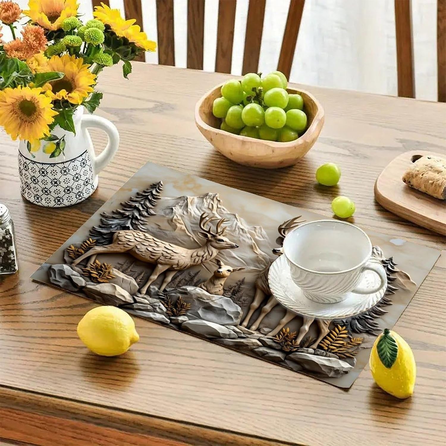 deer-linen-placemats-for-dining-table-12x18-rustic-washable-fabric-table-mats-with-rounded-corners-decorative-large-desk-pad-for-kitchen-set-of-6