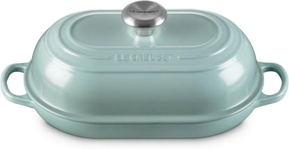 Le Creuset Enameled Cast Iron Oval Bread Oven, 11.5 Inch, Sea Salt1