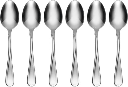 Flight Teaspoons Silverware Set for 6, Flatware | Mirror Finish, Dishwasher Safe | Cutlery Set for Kitchen and Dining, Utensil Set, Kitchen Gifts for Women, Heavy Duty1
