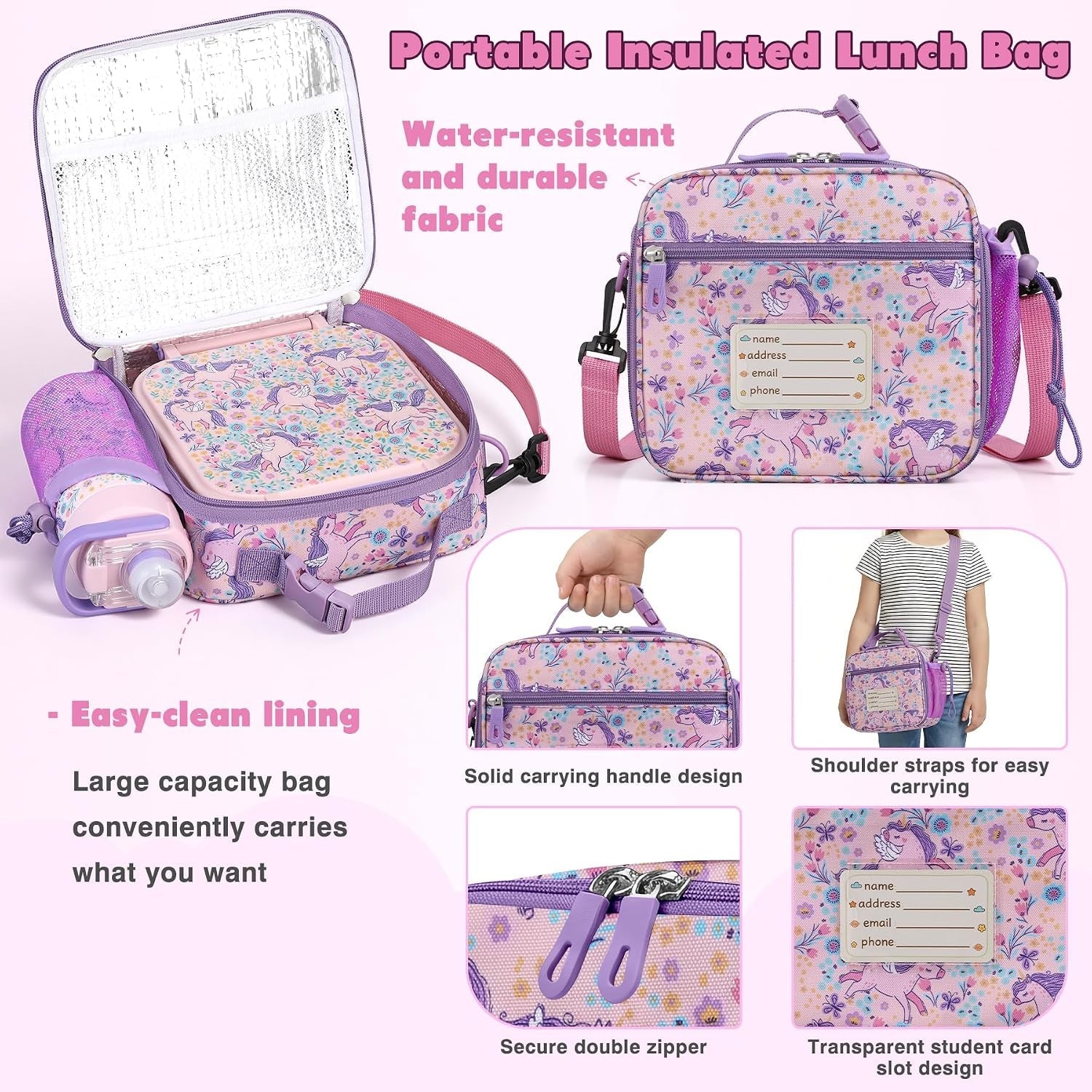 bento-lunch-box-for-kids-with-7oz-soup-thermo-insulated-stainless-steel-kids-water-bottle-with-straw-and-insulated-lunch-bag-leak-proof-lunch-food-container-with-ice-pack-for-schoolpink-horse