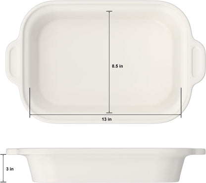 4 Quart Casserole Programmable Slow Cooker with Ceramic Baking Dish - Perfect Kitchen Small Appliance for Family Dinners, Oven Safe and Durable Bakeware for Lasagna, Roasts, Oatmeal3
