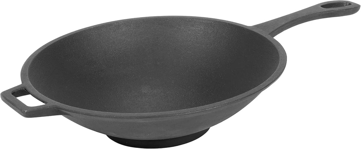 7437-cast-iron-wok-w-helper-handle-features-sloping-sides-and-rounded-interior-perfect-for-traditional-stir-fry