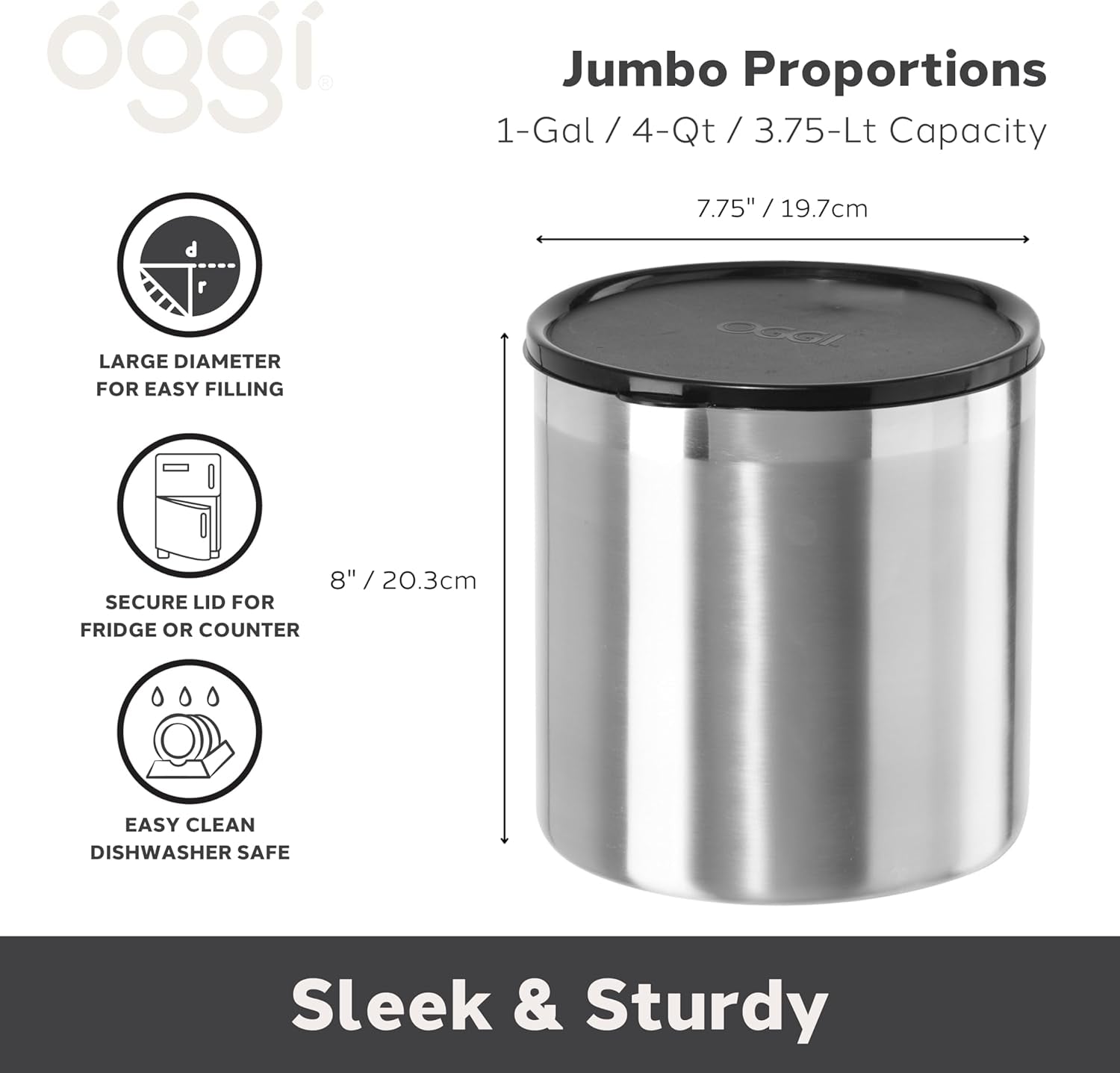 oggi-stainless-steel-jumbo-grease-container-with-removable-strainer-and-snug-lid-perfect-container-for-fryer-oil-bacon-drippings-lard-and-ghee-oil-large-capacity-can-1-gall-4-qt-3-75-lt