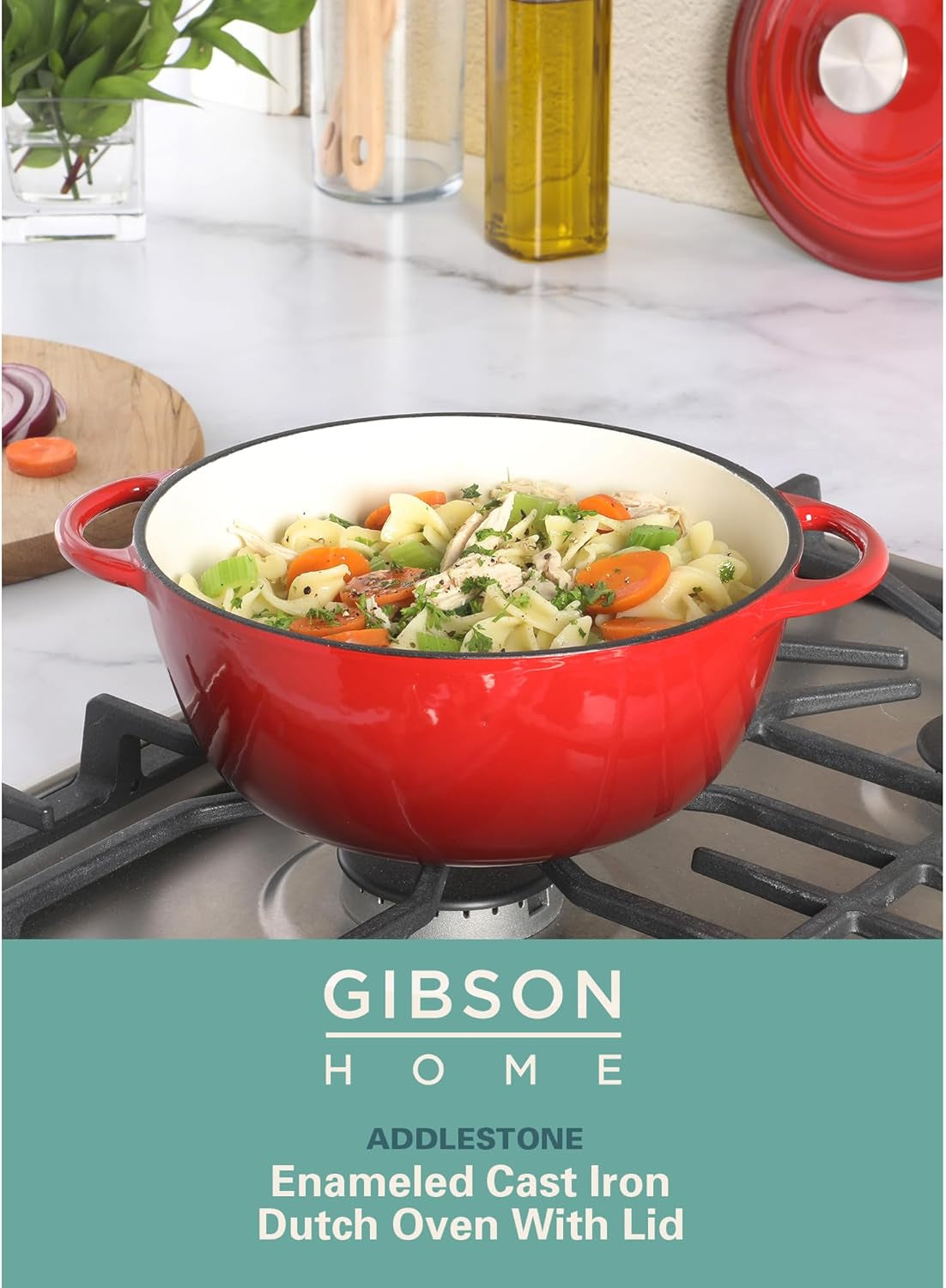 addlestone-2-65-quart-round-enamel-cast-iron-dutch-oven-pot-with-lid-dual-handles-gradient-red