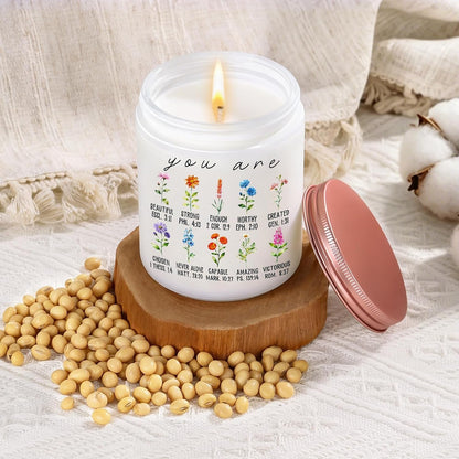 Christian Gifts for Women, Friend, Inspirational Religious Gifts for Women, Friend, Unique Christian Candle Gift2